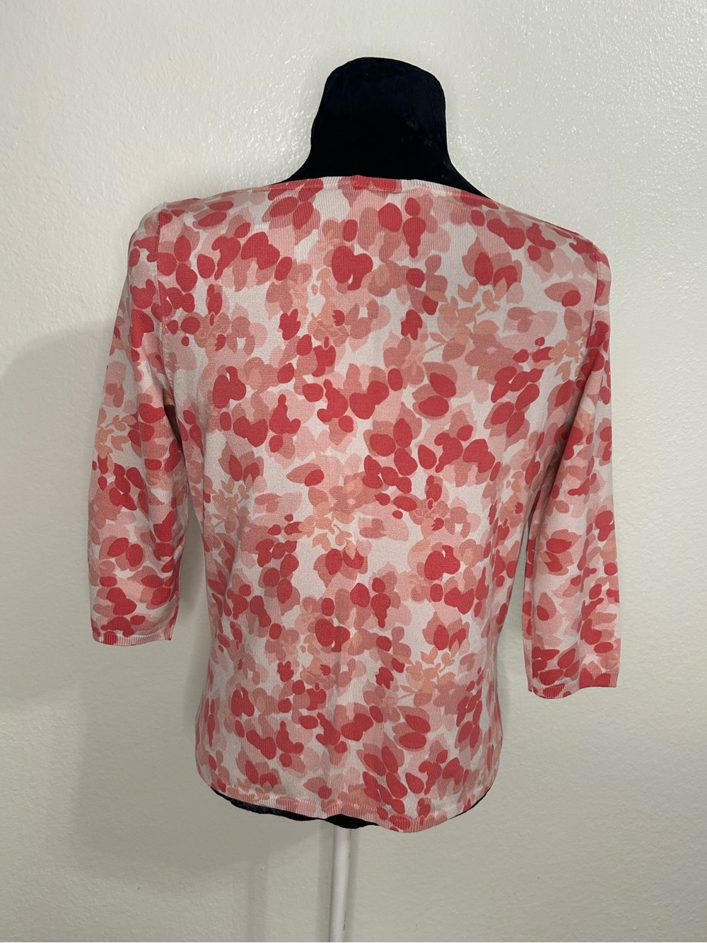 Ann Taylor 75% Silk Knit Top Women’s Large - Picture 3 of 7